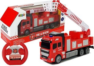 Tālvadības ugunsdzēsēju automašīna cena un informācija | Rotaļlietas zēniem | 220.lv
