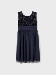 Детское платье Name It 13194818*01, тёмно-синее 5715102938636 цена и информация | Платья для девочек | 220.lv