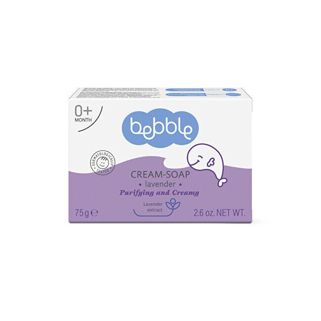 Bērnu ziepes Baby cream soap with lavender, 75 g cena un informācija | Bērnu kosmētika, līdzekļi jaunajām māmiņām | 220.lv