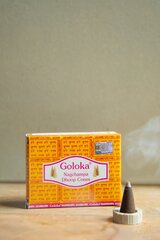 Конусообразные благовония Goloka Nag Champa Dhoop, 20 г цена и информация | Ароматы для дома | 220.lv