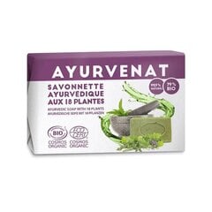 Аюрведическое мыло с 18 травами Oleanat Bio Ayurvenat, 100 г цена и информация | Мыло | 220.lv