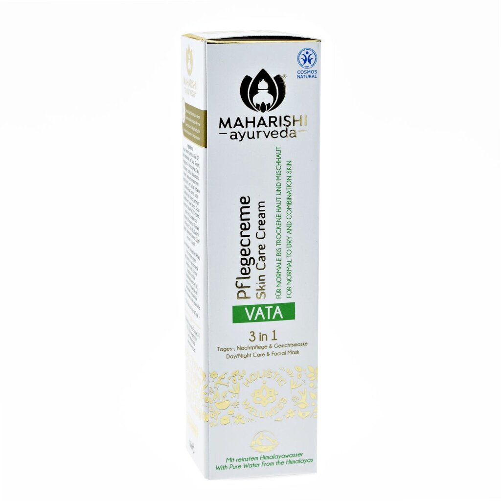 Sejas krēms sausai ādai Vata Maharishi Ayurveda, 75 ml цена и информация | Sejas krēmi | 220.lv