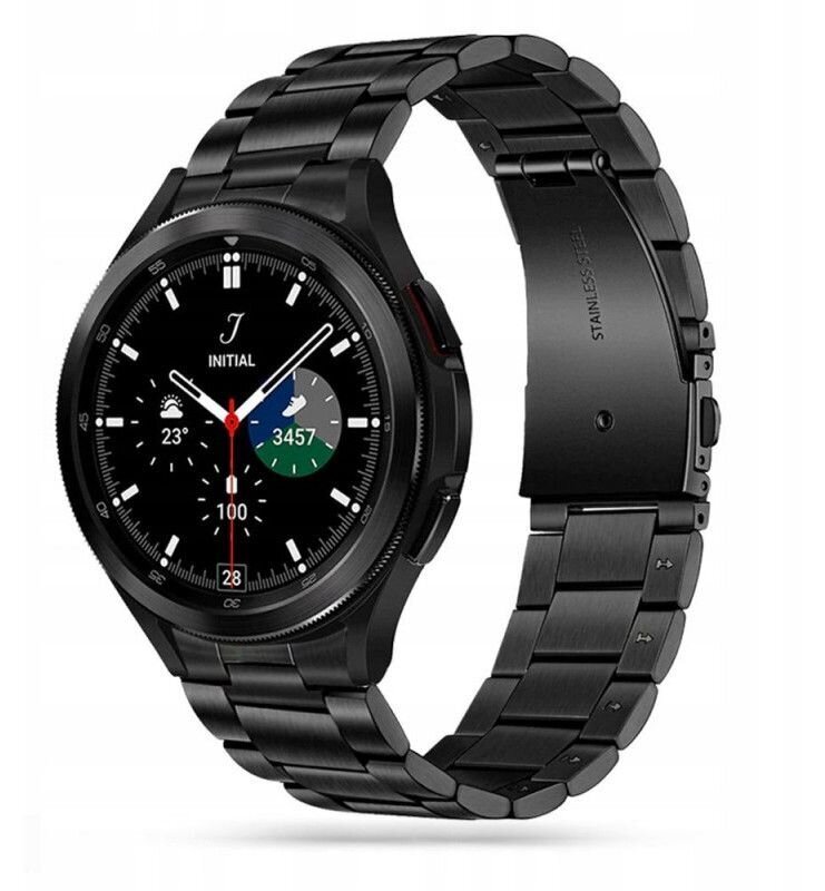 Tech-Protect Watch Band Black cena un informācija | Viedpulksteņu un viedo aproču aksesuāri | 220.lv