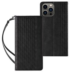 Чехол Hurtel Magnet Strap для iPhone 12 Pro Max, чёрный цена и информация | Чехлы для телефонов | 220.lv