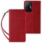 Hurtel Magnet Strap Case paredzēts Samsung Galaxy A12 5G, sarkans цена и информация | Telefonu vāciņi, maciņi | 220.lv