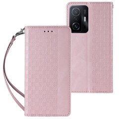 Чехол Hurtel Magnet Strap для Samsung Galaxy A52 5G, розовый цена и информация | Чехлы для телефонов | 220.lv