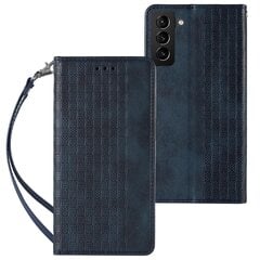 Чехол Hurtel Magnet Strap для Samsung Galaxy S22, синий цена и информация | Чехлы для телефонов | 220.lv