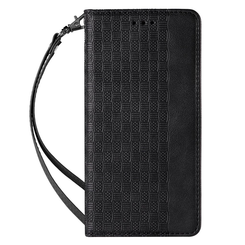 Hurtel Magnet Strap Case paredzēts Samsung Galaxy S22 + (S22 Plus), melns cena un informācija | Telefonu vāciņi, maciņi | 220.lv