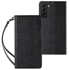 Hurtel Magnet Strap Case paredzēts Samsung Galaxy S22 + (S22 Plus), melns cena un informācija | Telefonu vāciņi, maciņi | 220.lv