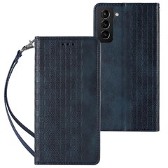 Hurtel Magnet Strap Case paredzēts Samsung Galaxy S22 Ultra, zils cena un informācija | Telefonu vāciņi, maciņi | 220.lv