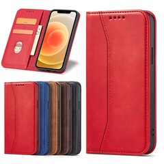 Hurtel Magnet Fancy Case paredzēts iPhone 12 Pro, sarkans cena un informācija | Telefonu vāciņi, maciņi | 220.lv