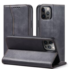 Hurtel Magnet Fancy Case paredzēts iPhone 12 Pro Max, melns cena un informācija | Telefonu vāciņi, maciņi | 220.lv