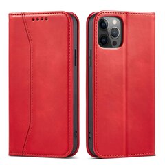 Hurtel Magnet Fancy Case paredzēts iPhone 12 Pro Max, sarkans cena un informācija | Telefonu vāciņi, maciņi | 220.lv