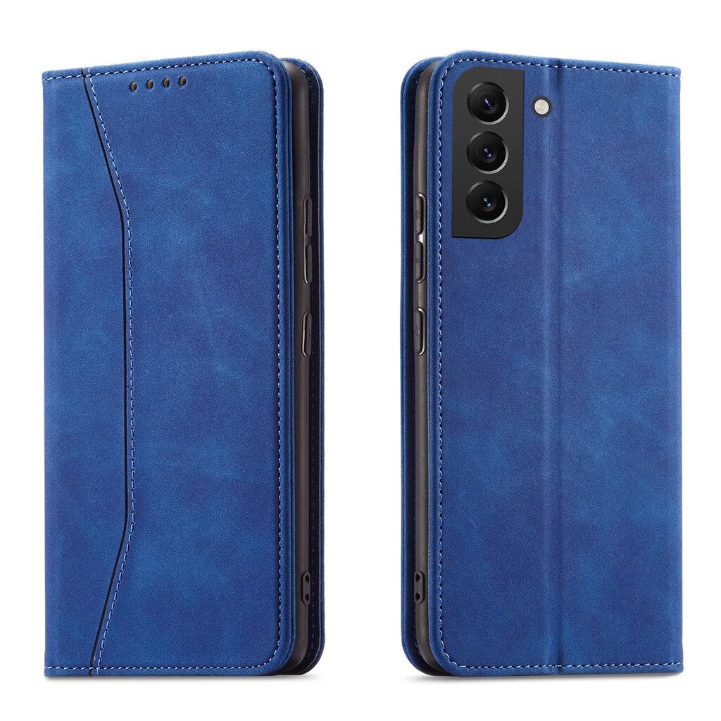 Hurtel Magnet Fancy Case paredzēts Samsung Galaxy S22 + (S22 Plus), zils cena un informācija | Telefonu vāciņi, maciņi | 220.lv