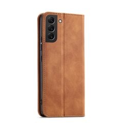 Чехол Hurtel Magnet Fancy для Samsung Galaxy S22 + (S22 Plus), коричневый цена и информация | Чехлы для телефонов | 220.lv