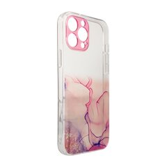 Чехол Hurtel Marble для iPhone 12, розовый цена и информация | Чехлы для телефонов | 220.lv