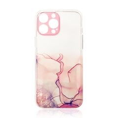 Чехол Hurtel Marble для iPhone 12, розовый цена и информация | Чехлы для телефонов | 220.lv