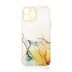 Чехол Hurtel Marble для iPhone 12, оранжевый цена и информация | Чехлы для телефонов | 220.lv