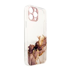 Чехол Hurtel Marble для iPhone 12, коричневый цена и информация | Чехлы для телефонов | 220.lv