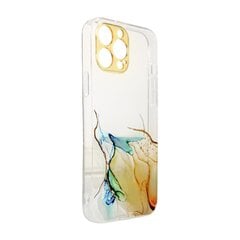 Чехол Hurtel Marble для iPhone 12 Pro, оранжевый цена и информация | Чехлы для телефонов | 220.lv