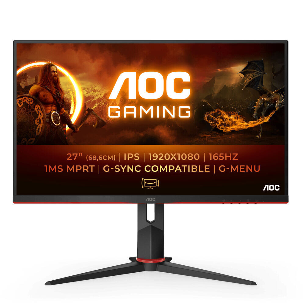 AOC 27G2SPU/BK cena un informācija | Monitori | 220.lv