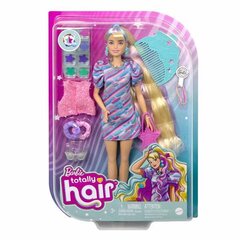 Lelle Barbie Totally Hair, 9 daļas цена и информация | Игрушки для девочек | 220.lv