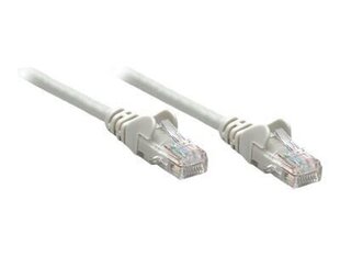 Кабель Intellinet Cat5e U/UTP 10m, серый, RJ-45 M/M цена и информация | Кабели и провода | 220.lv