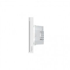 Aqara Smart wall switch H1 (with neutral, single rocker) WS-EUK03 White цена и информация | Электрические выключатели, розетки | 220.lv