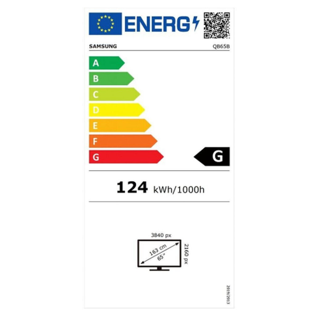 Samsung LH65QBBEBGCXEN цена и информация | Monitori | 220.lv