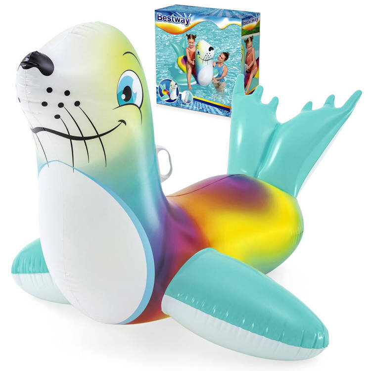 Piepūšamā ūdens rotaļlieta - Bestway Seal, 157x114 cena un informācija | Piepūšamās rotaļlietas un pludmales preces | 220.lv
