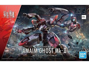 Bandai - HG Kyokai Senki Amaim Ghost Mk-II, 1/72, 63767 cena un informācija | Konstruktori | 220.lv