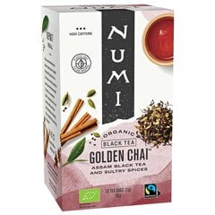 Melnā tēja ar garšvielām Golden Chai, organiskā, Numi Tea, 18 maisiņi цена и информация | Чай | 220.lv