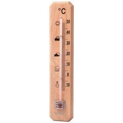 Technoline Outdoor Thermometer WA2020 NATURE WOOD HOME цена и информация | Метеорологические станции, термометры | 220.lv