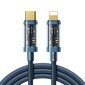 Joyroom S-CL020A12 Type-C to Lightning PD 20W Data Cable 1.2m-Blue cena un informācija | Savienotājkabeļi | 220.lv