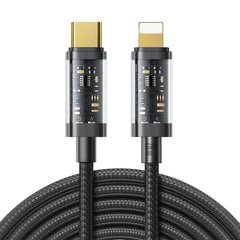 Joyroom S-CL020A20 Type-C to Lightning 20W Data Cable 2m-Black cena un informācija | Savienotājkabeļi | 220.lv