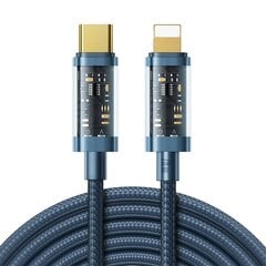 Joyroom S-CL020A20 Type-C to Lightning PD 20W Data Cable 2м -Blue kaina ir informacija | Кабели для телефонов | 220.lv