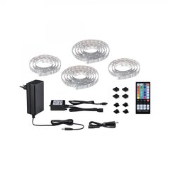 Paulmann MaxLED 250 LED TV Comfort Basic комплект ленты 75 дюймов 5,1m 25,5W 230lm/m 28LEDs/m RGBW+ 36VA цена и информация | Светодиодные ленты | 220.lv