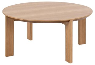 Kafijas galdiņš Hawthorn Oak, 90 cm, brūns cena un informācija | Žurnālgaldiņi | 220.lv