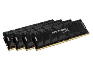 KINGSTON HyperX Predator DDR4 4x32GB 2666MHz XMP Kit memory module цена и информация | Оперативная память (RAM) | 220.lv