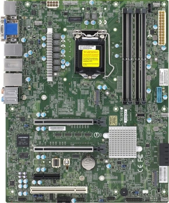 Supermicro MBD-X12SCA-F server/workstation motherboard cena un informācija | Mātesplates | 220.lv