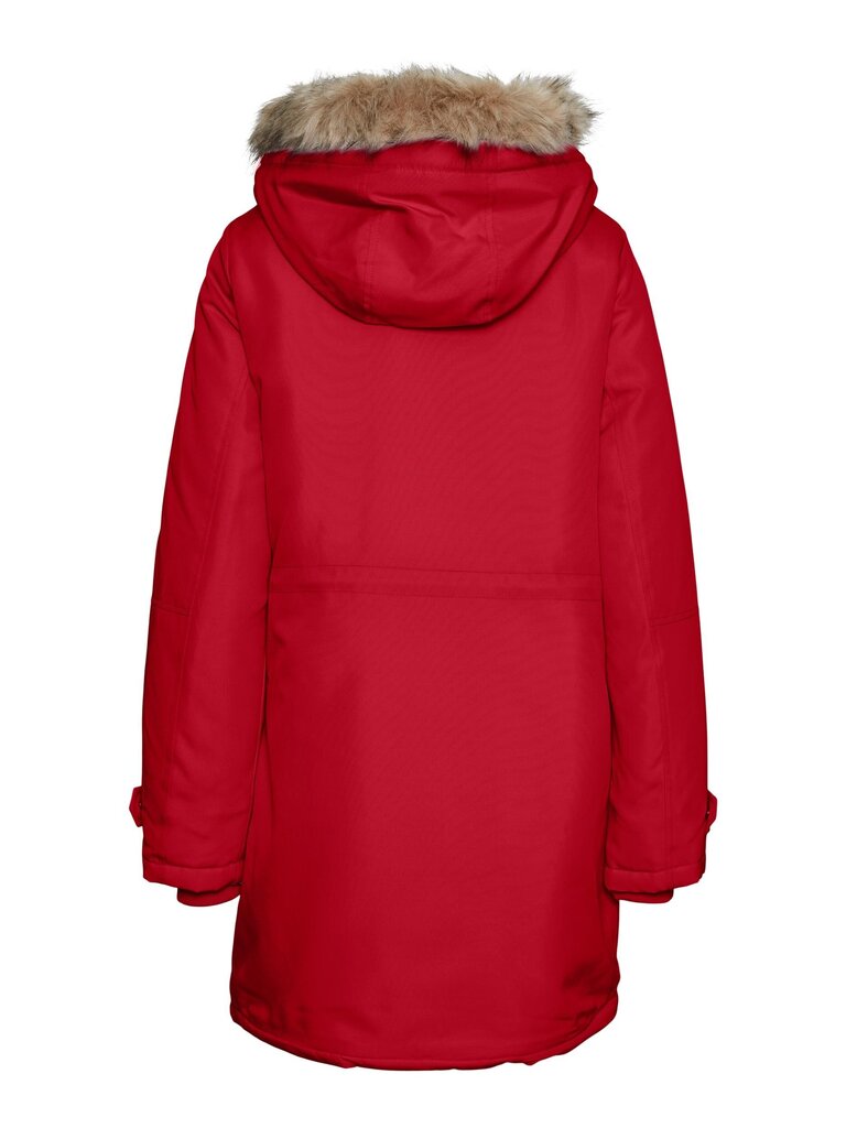 Sieviešu parka Vero Moda 120g. 10267006*03, sarkana цена и информация | Sieviešu virsjakas | 220.lv