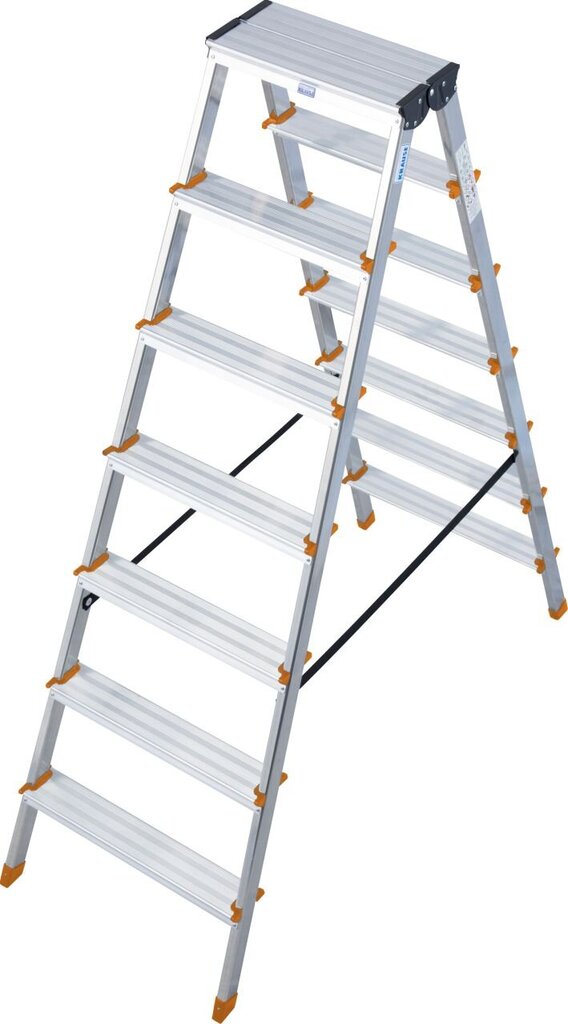 Divpusējas kāpnes DOPPLO KRAUSE, 2x7 cena un informācija | Saliekamās kāpnes, celtniecības sastatnes | 220.lv