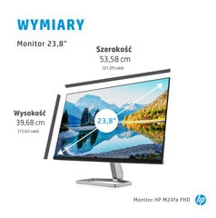 Монитор HP M24fe FHD цена и информация | Мониторы | 220.lv