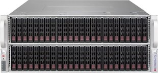 Supermicro CSE-836BE1C-R1K03JBOD disk array Rack (4U) Black cena un informācija | Iekšējie cietie diski (HDD, SSD, Hybrid) | 220.lv