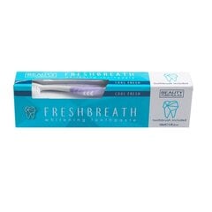 Отбеливающая зубная паста Beauty Formulas Freshbreath Whitening Toothpasta, 100мл + кисть, 1 шт. цена и информация | Зубные щетки, пасты | 220.lv