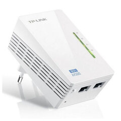 PLC-адаптер TP-Link TL-WPA4220 WIFI цена и информация | Маршрутизаторы (роутеры) | 220.lv