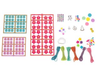 Бусины для изготовления браслетов из букв Набор XXL 630el цена и информация | Игрушки для девочек | 220.lv