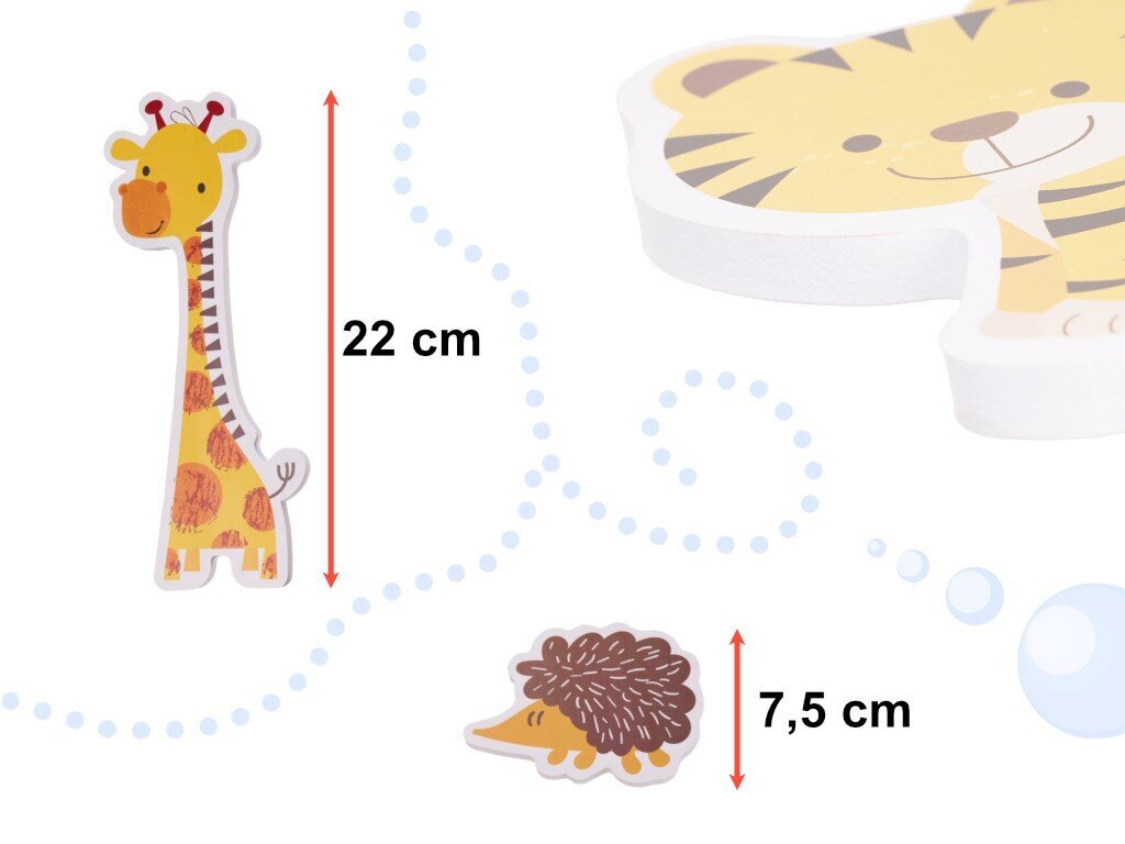 Vannas rotaļlietas putu dzīvnieki cena un informācija | Rotaļlietas zēniem | 220.lv