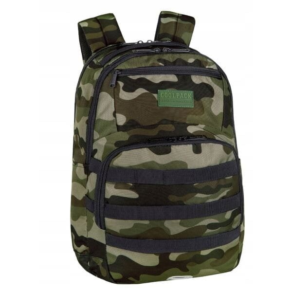 Mugursoma CoolPack Army Black C39258 cena un informācija | Skolas somas | 220.lv