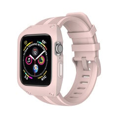 Противоударный чехол-ремешок Protect для Apple Watch, розовый, 40 мм цена и информация | Аксессуары для смарт-часов и браслетов | 220.lv